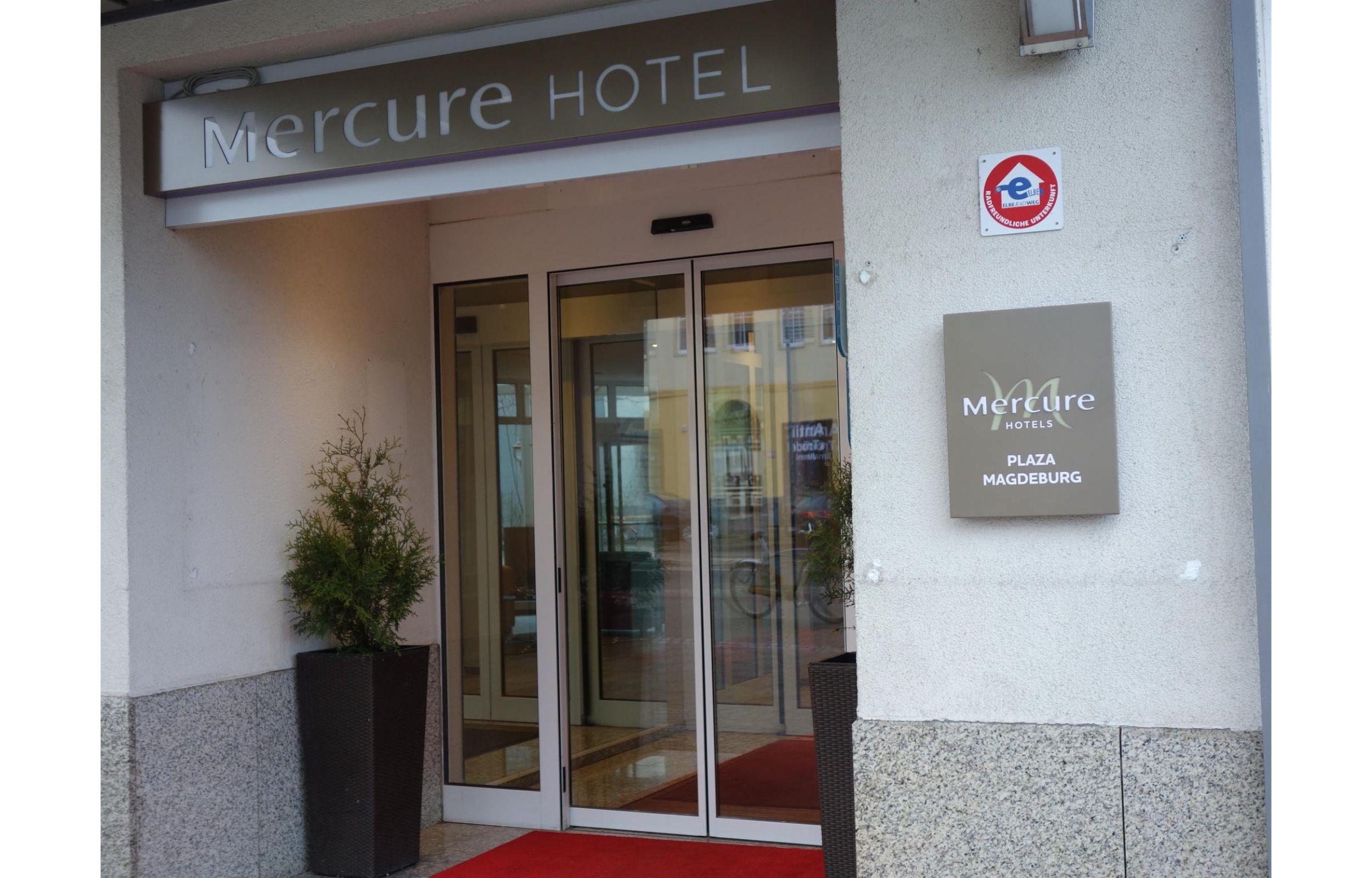 Mercure Hotel Plaza Magdeburg Exterior foto