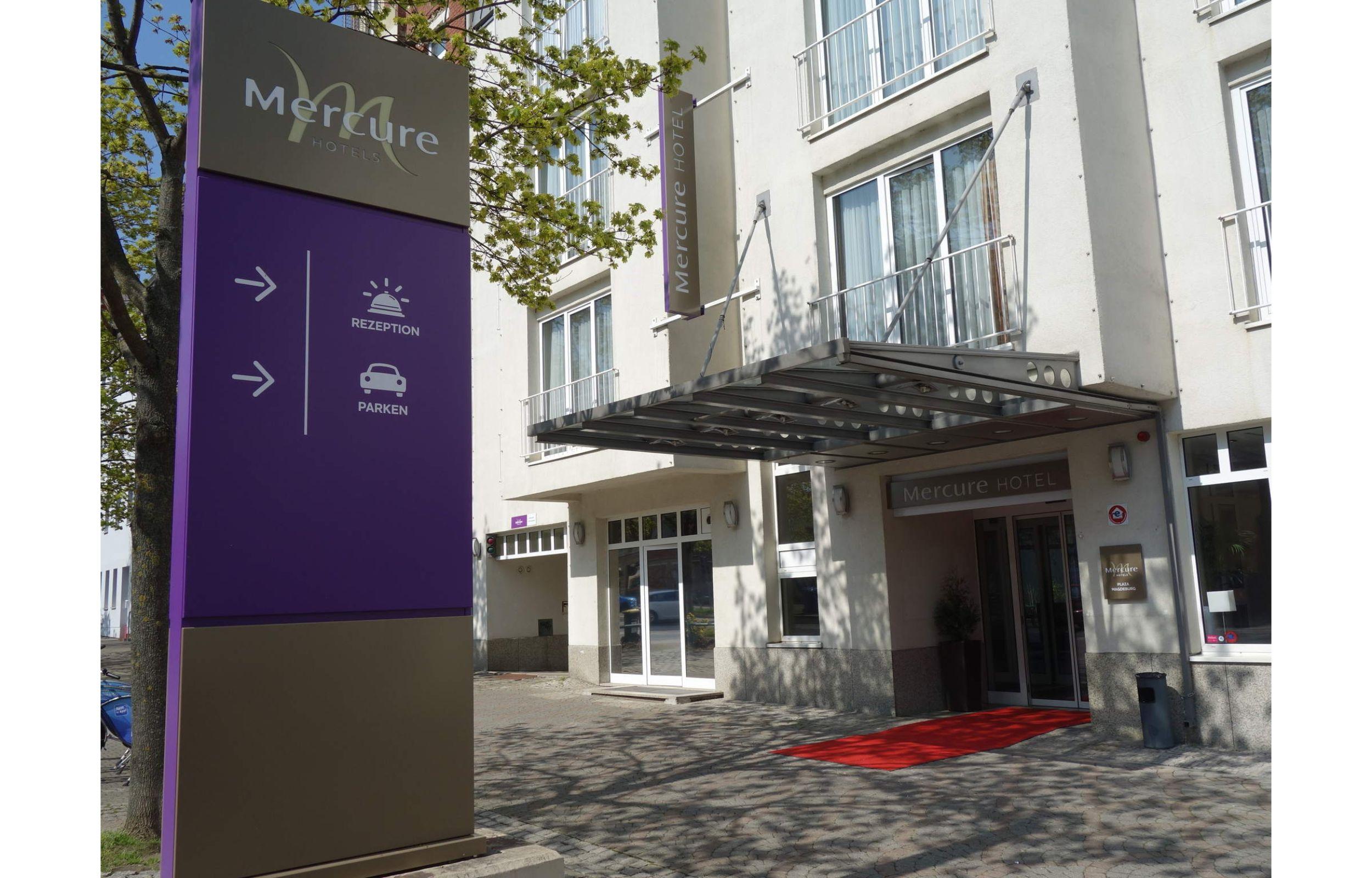 Mercure Hotel Plaza Magdeburg Exterior foto