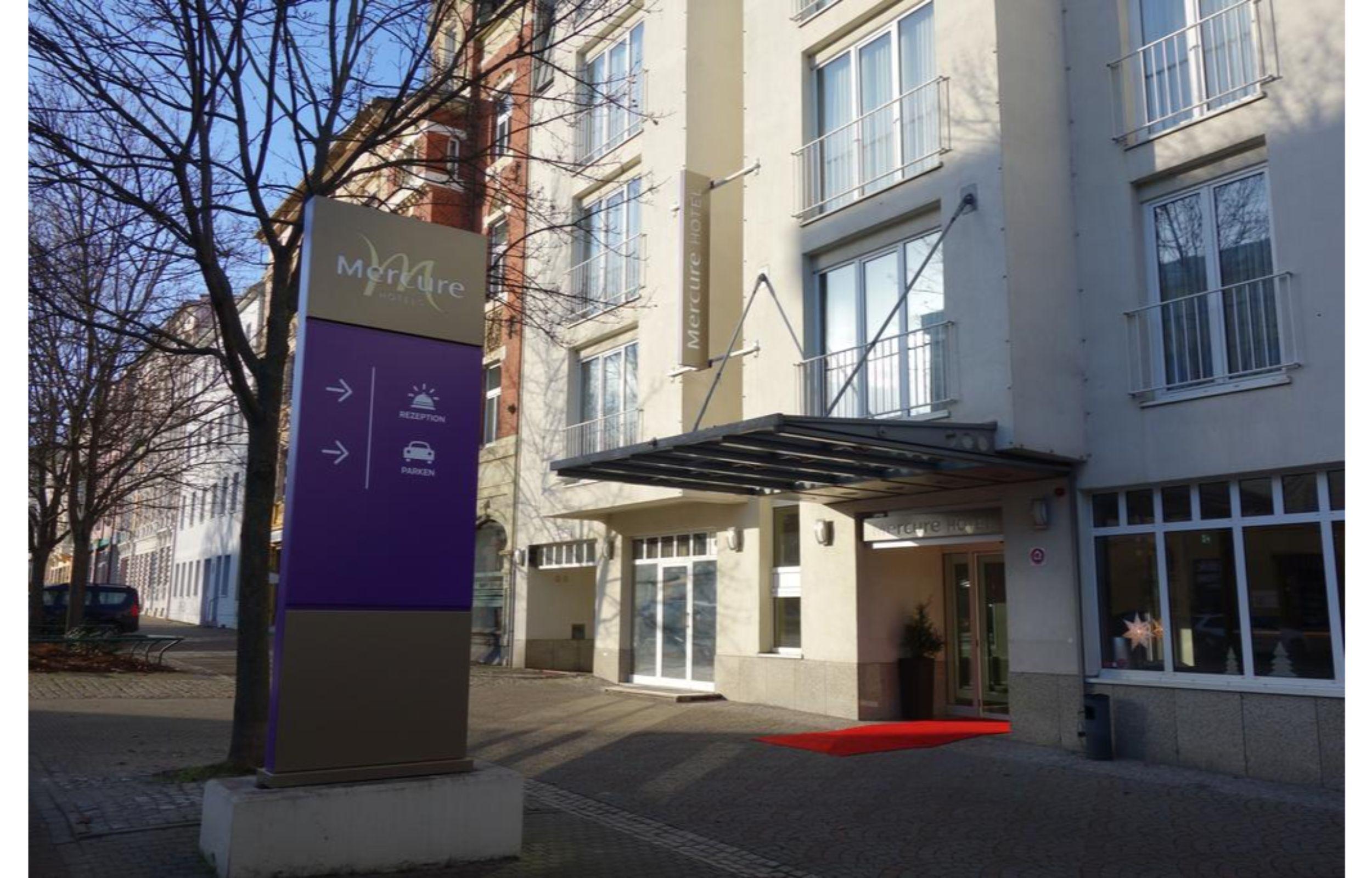 Mercure Hotel Plaza Magdeburg Exterior foto