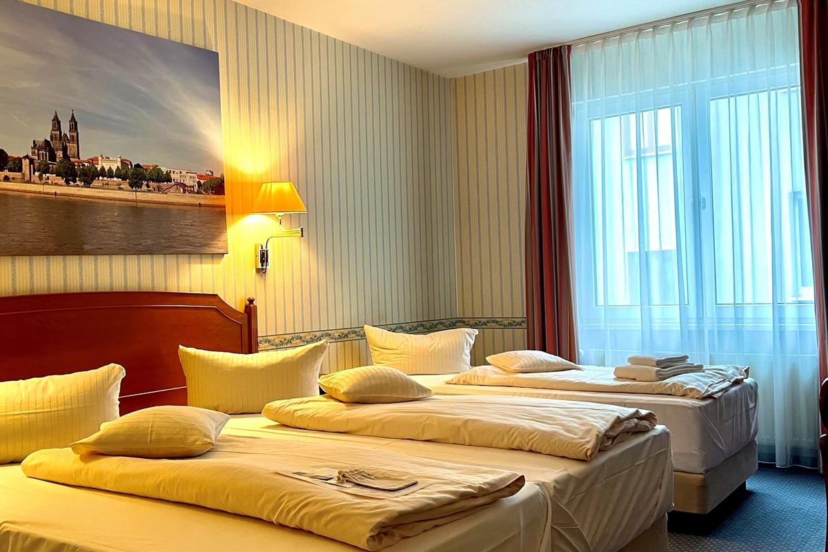 Mercure Hotel Plaza Magdeburg Exterior foto